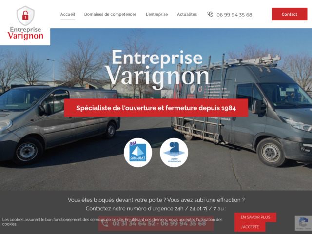 Entreprise Varignon - Dépannage et remplacement de vitrages à Caen (14)