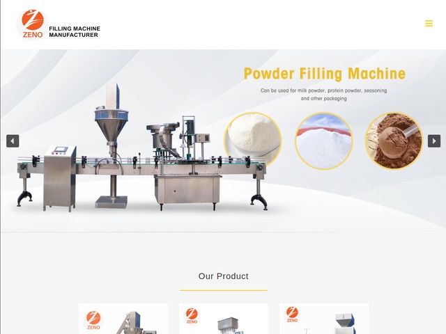 Zeno filling machine