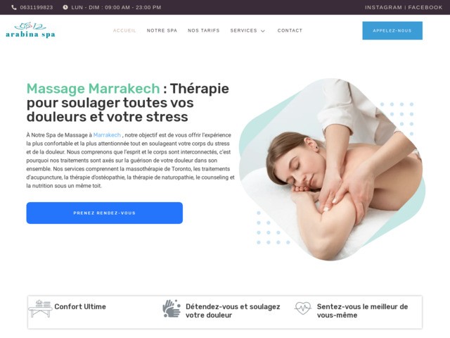 Salon de massage Marrakech