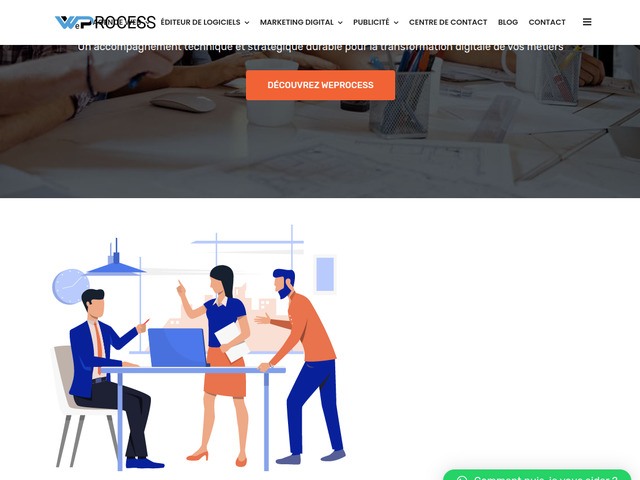 We Process - agence web digitale - cration site web