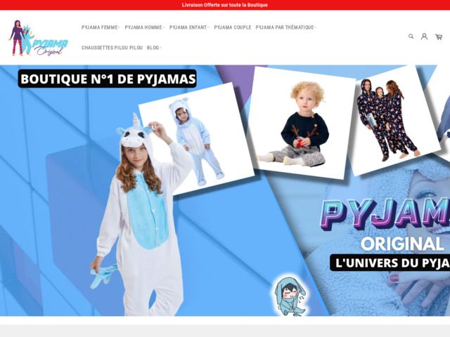 Les pyjamas originaux pour petits et grands