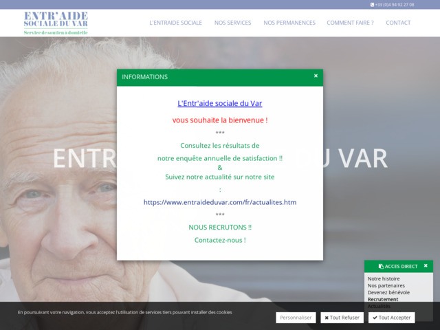 Aide à la personne à Toulon - Entraide Sociale du Var