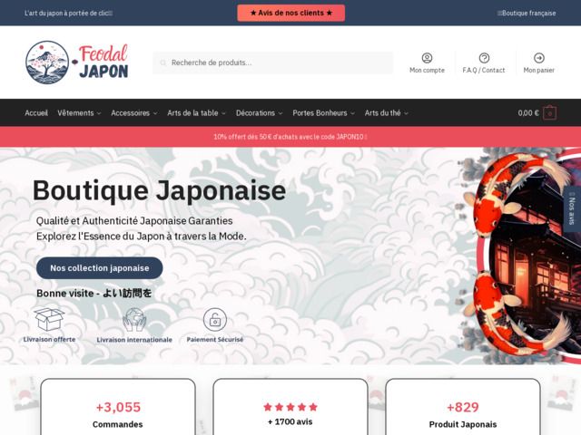 Boutique japonaise