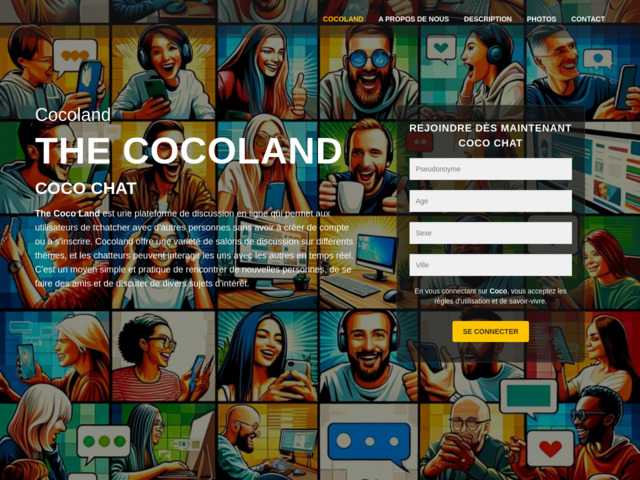 Cocoland : le chat coco gratuit !