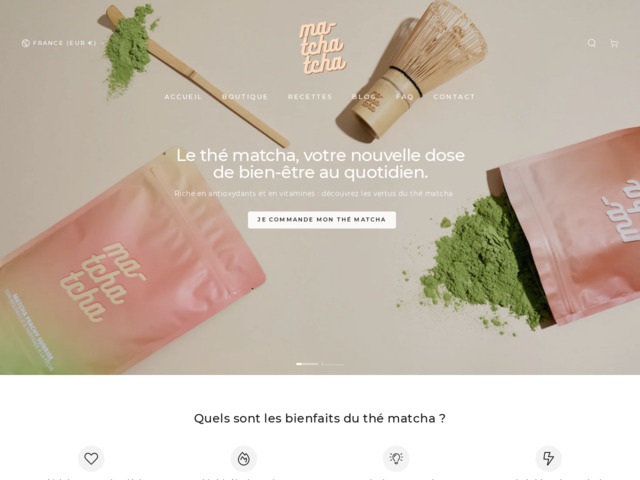 Ma-tchatcha : savourez l'excellence d'un matcha bio d'exception !