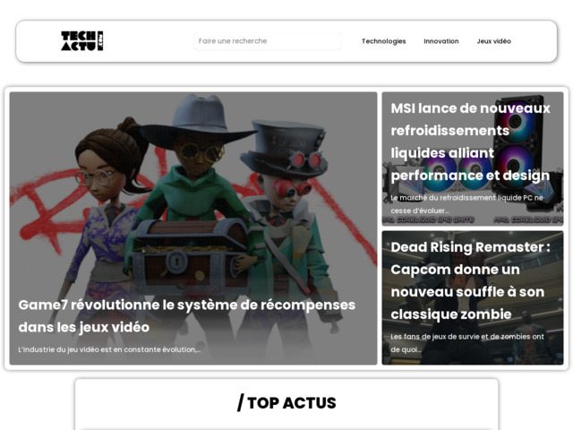 Tech actu