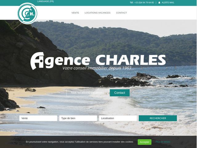 Immobilier La Croix-Valmer - Agence Charles