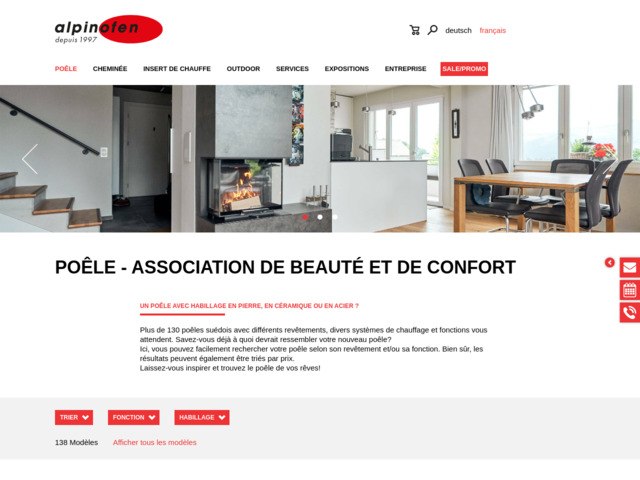 Pole ou chemine une adresse: alpinofen romandie srl