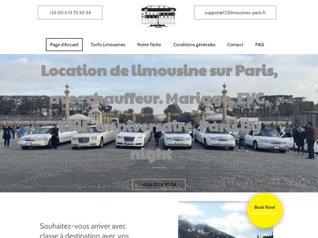 Location de limousines sur l'Ile-de-France