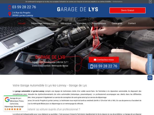 Contrle technique  lys-lez-lannoy