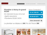 Plombier noisy le grand