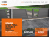 Hamm Alu-Système : installation portails et clôtures en Alsace