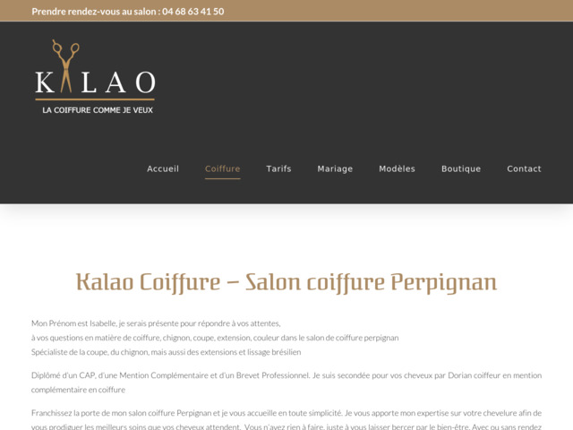 Salon de coiffure à Perpignan