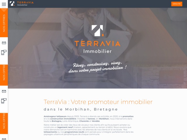 Terravia, promoteur immobilier à vannes