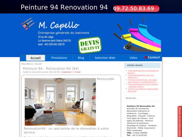Peinture 94 rénovation 94