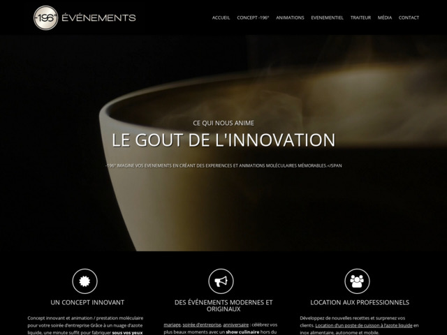 Animation cuisine moléculaire