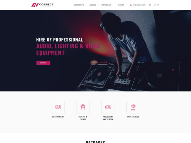 Audio visual hire marrakech