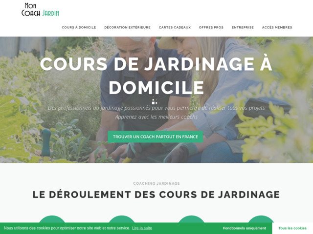 Cours de jardinage à domicile
