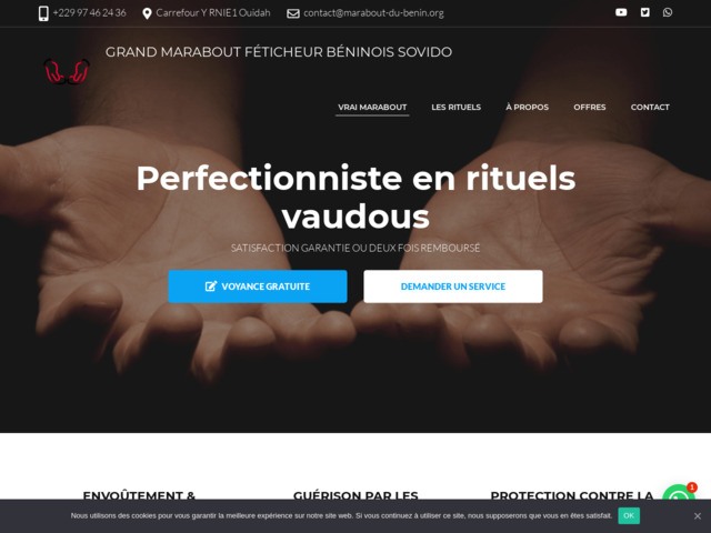 Grand marabout féticheur béninois sovido