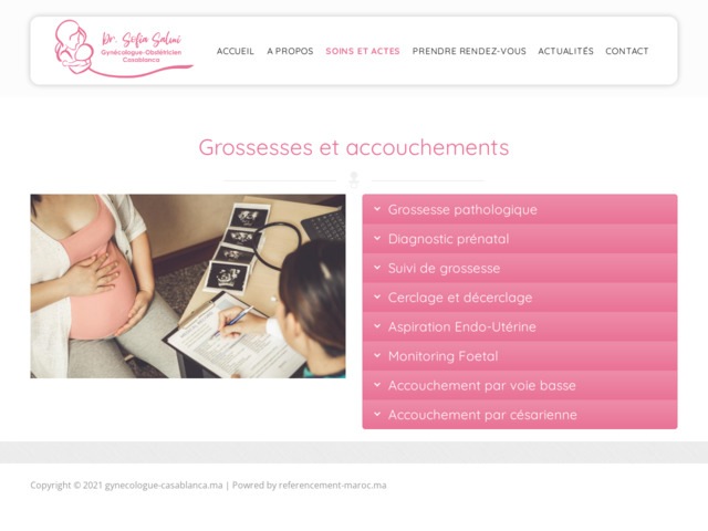 Grossesse pathologique Casablanca