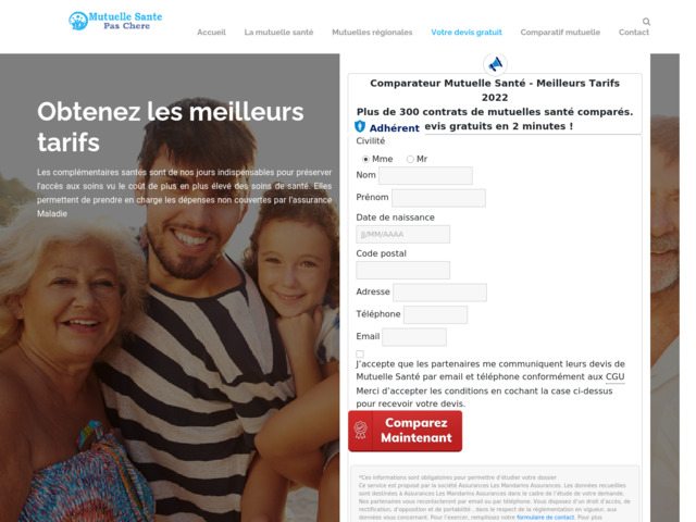 Comparateurs mutuelles - trouvez des mutuelles sant pas chres