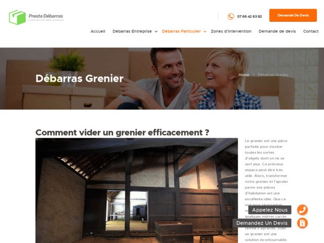 Débarras grenier