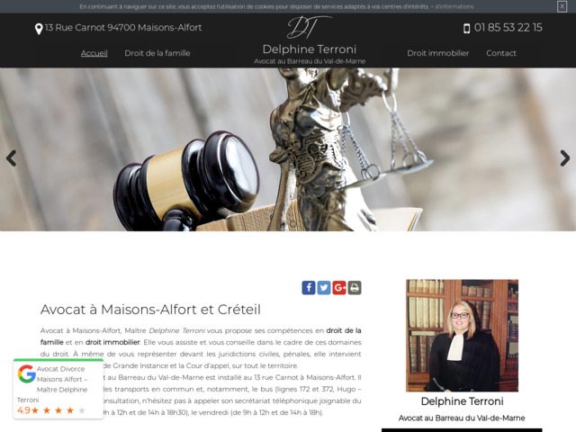 Un avocat en droit de la famille à créteil