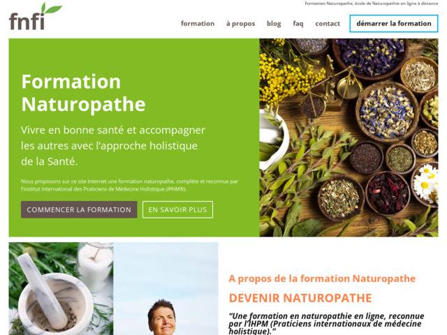 Formation naturopathie