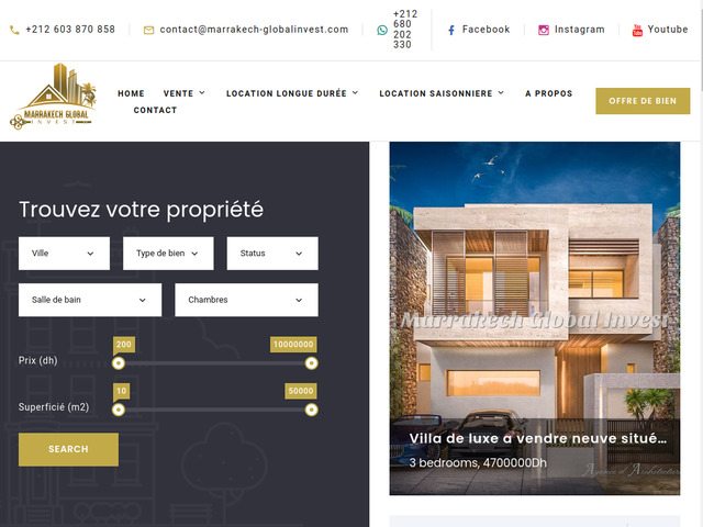 Agence immobilire Marrakech