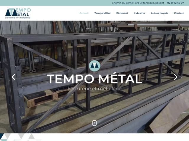 Tempo Metal - Construction de charpentes et escaliers métalliques à Caen