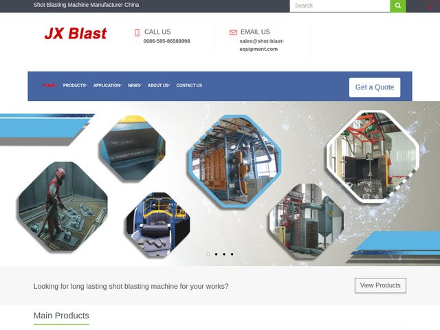 Shot blasting machine manufacturer china