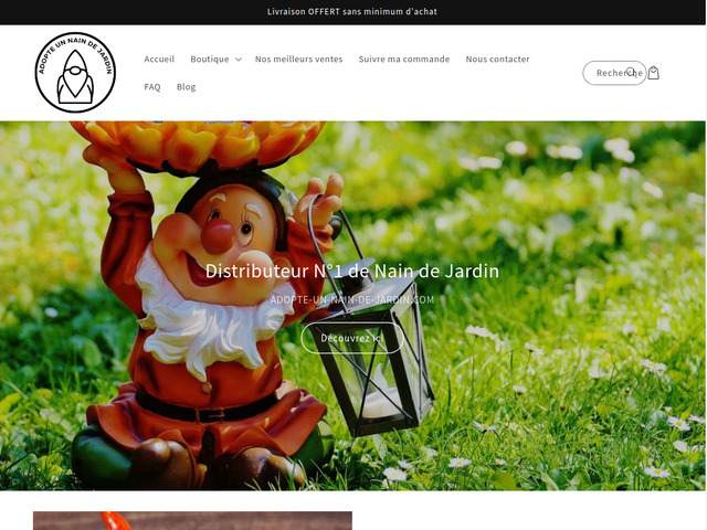 Adopte-un-nain-de-jardin : site n°1 sur les nains de jardin