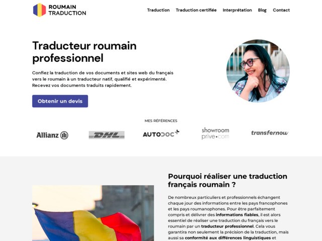 Roumain traduction