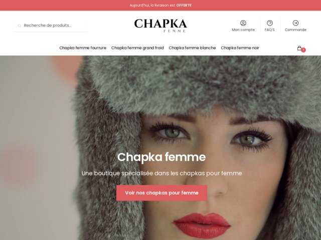 Chapka femme