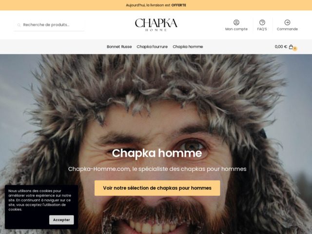 Chapka homme