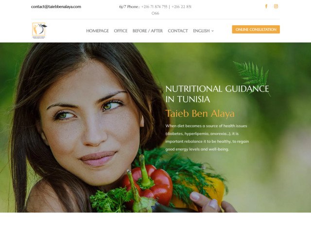 Nutritionniste à tunis