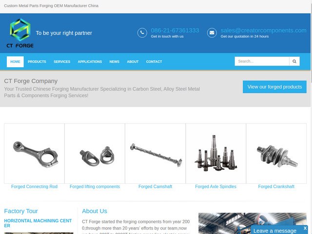 China Metal Parts Forging OEM Manufacturer Co., Ltd