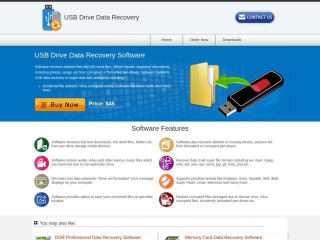 Récupération de données sur clé USB