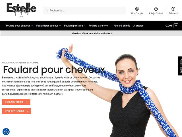 Foulard cheveux