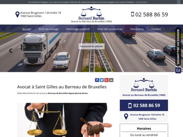 Cabinet d'avocat en droit de roulage à Bruxelles