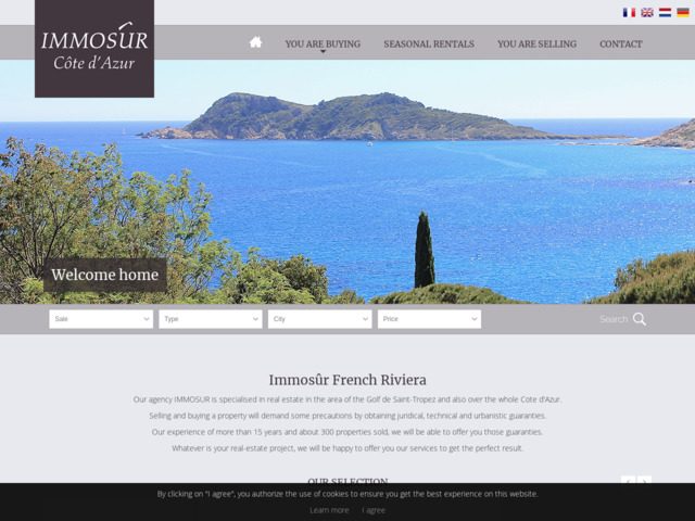 L'agence immobilière Immosûr à La Croix-Valmer