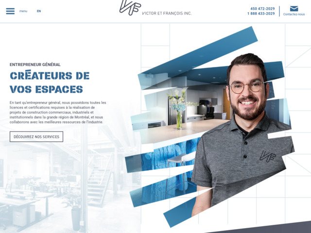 Victor et françois: entrepreneur construction rive nord