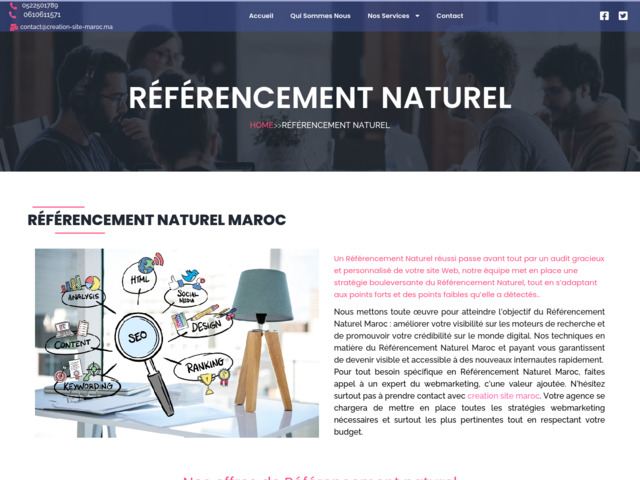 Référencement maroc
