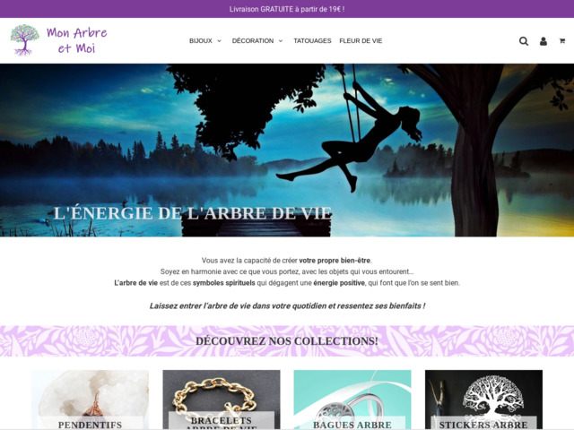 Boutique arbre de vie