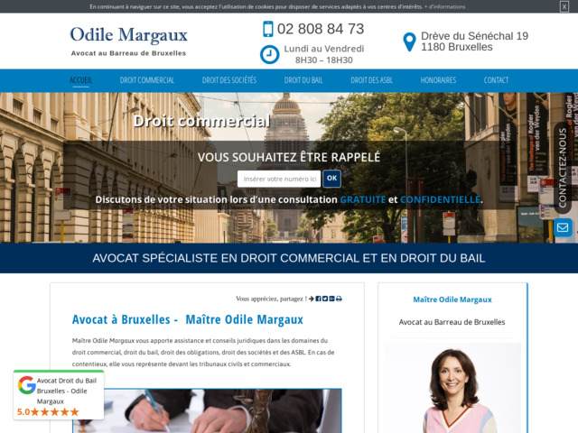 Votre cabinet d'avocat à Bruxelles