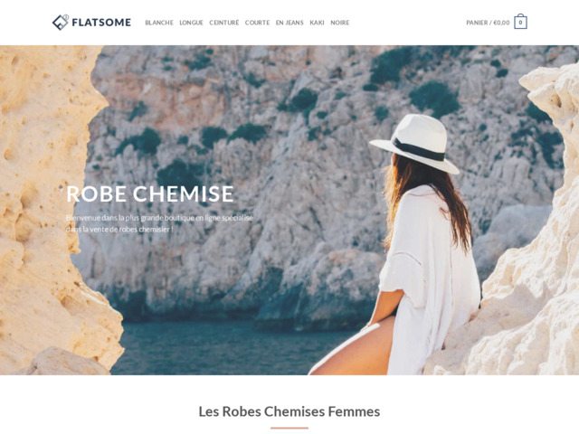 Vente de robes-chemises
