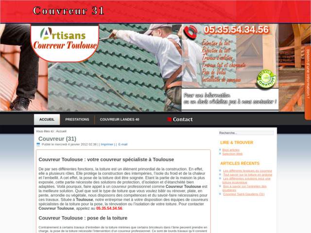 Couvreur 31