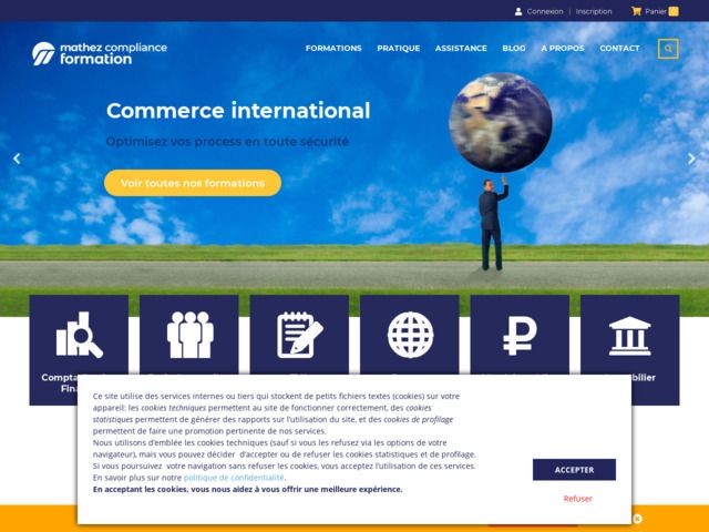 Mathez Formation : formations professionnelles TVA, Douane, Fiscalite, Compta