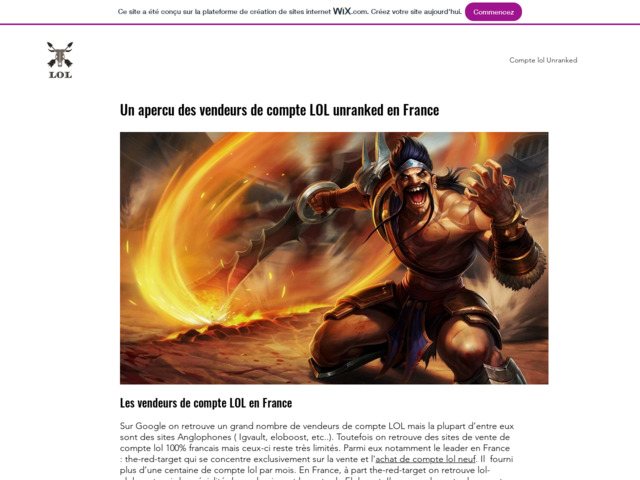 Notre avis sur le marché des comptes LoL unranked