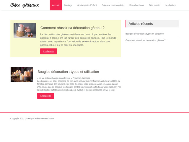 Des ides pour dcorer les gteaux